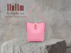 MAJIETOTE - LARGE VERTICAL TOTE-LA PINK