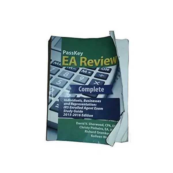 USED-PassKey EA Review Complete: Individuals, Businesses, and Representation: IRS Enrolled Agent Exam Study Guide: 2015-2016 Edition by David V. Sherwood (Paperback)