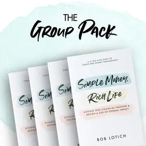 Simple Money, Rich Life 4-pack (Christian financial group book study)