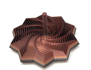 Brown / Black Galaxy Fidget Star Spinner