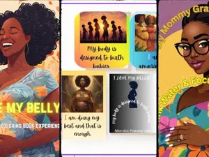 Pregnancy Empowerment Bundle (Pregnancy Affirmation Coloring book, Prenatal Gratitude Journal, & Pregnancy Affirmation Cards)