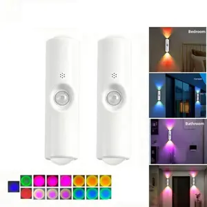 RGB Atmosphere Light, Home Decor Lamp, Motion Sensor Night Light, Rechargeable Wall Lamp, Magnetic Environment Light