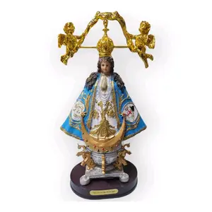 Virgen De San Juan de Los Lagos 8" Inch Figure - Detailed Decorative Item