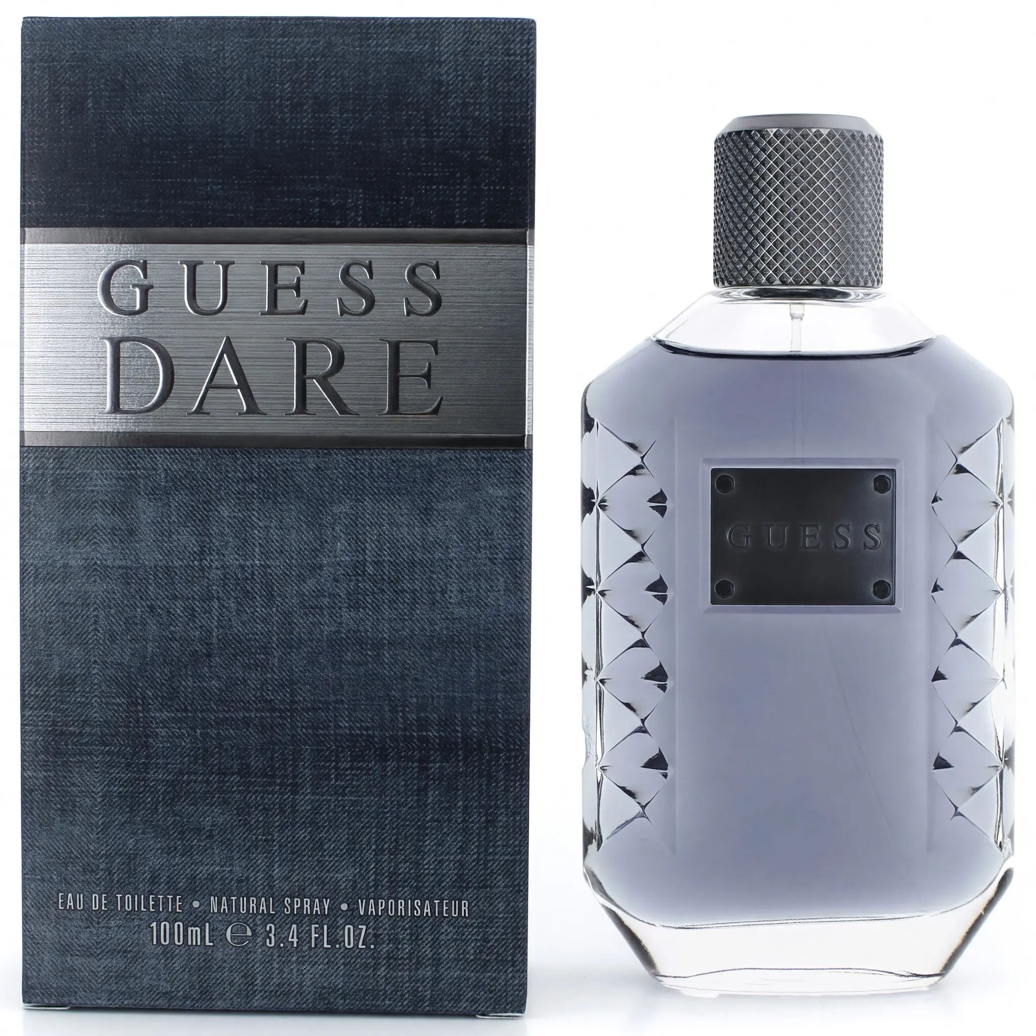 Guess Dare by Guess, 3.4 oz EDT Spray for Men, Men's Cologne, Adventure, 3 To 3.9 Fl Oz