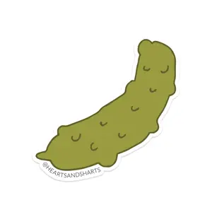 PICKLE ILLUSTRATED VINYL STICKER