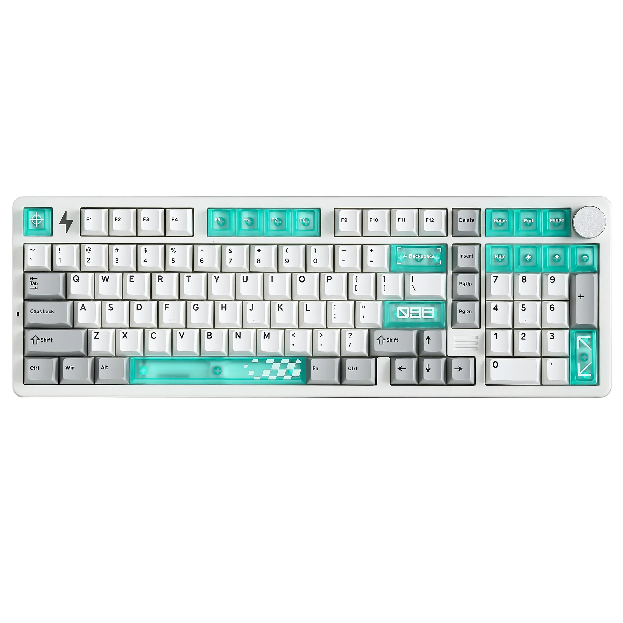 YUNZII AL98 PRO Aluminum Wireless Mechanical Keyboard - 100-Keys, Customizable Function Knob, Dual 8K Support, Hot Swap Gasket Mount, RGB Web Driver, Wrist Rest, for Work & Gaming, Win/Mac Compatible, Keyboards For Work, Gaming Keyboards,techvibes