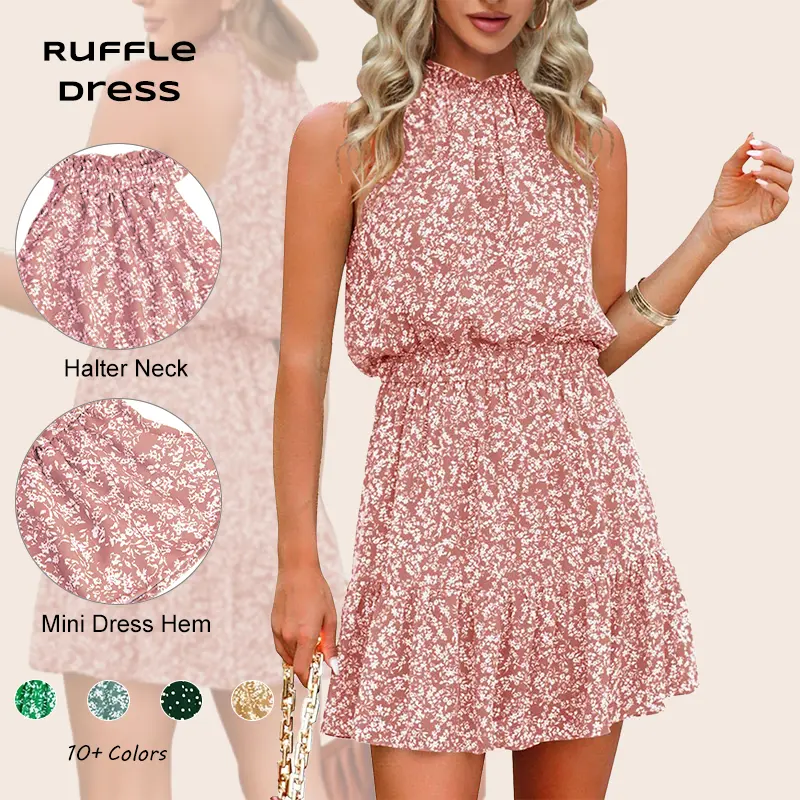 Imily Bela Summer Dress for Women Chiffon Blouses Skirt Spaghetti Sleeveless Tops Halter Ruffle Romper Sun Flowy Summer Outfits - TikTok Shop Imily Bela Summer Dress for Women Chiffon Blouses Skirt Spaghetti Sleeveless Tops Halter Ruffle Romper Sun Flowy Summer Outfits - TikTok Shop