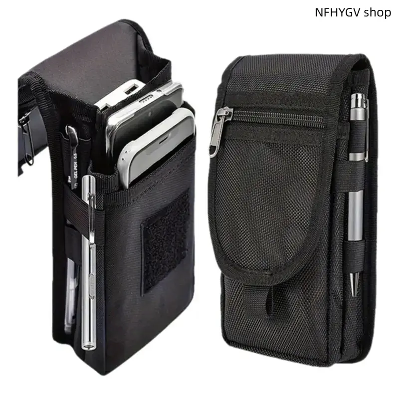 Phone Bag, Large Screen Waist Pouch, Casual Daily Style, Multi-functional Tactical Design, Portable Everyday Coin Purse, Practical Carry Accessory for Daily Outdoor Use