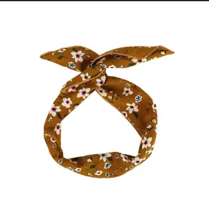 Rabbit Ear Twist Bow Wire Headband - Iron Wire Hair Band with for Women and Girls, Ideal for Stylish Hair Decoration