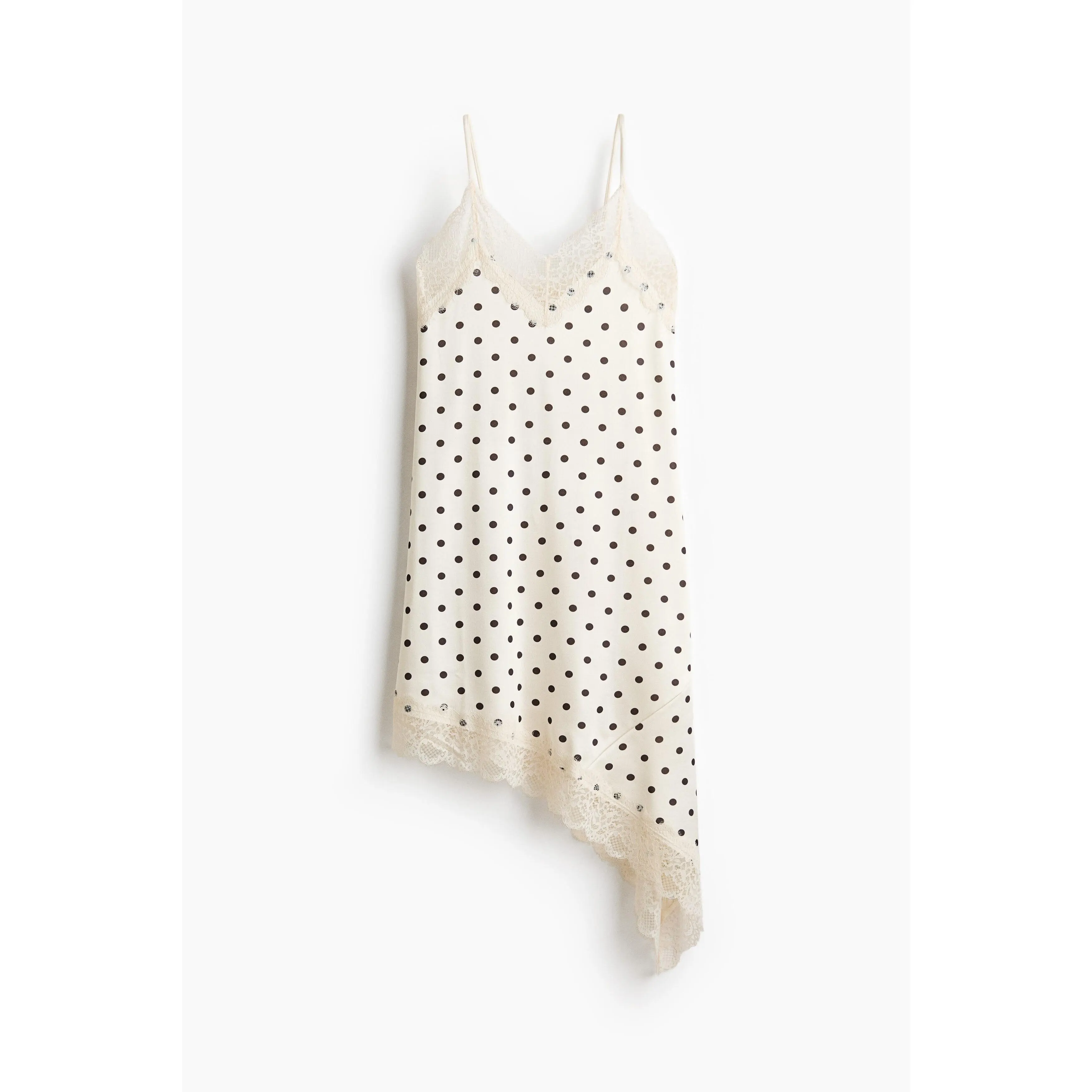 H&M Lace-trimmed slip dress - TikTok Shop H&M Lace-trimmed slip dress - TikTok Shop