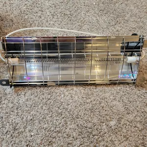 400W Large Chicken Coop Heater, Carbon Fiber Heating Lamp Outdoor Winter, Protable 2 Mode Temp & Hanging Height for Coop Rabbits Livestock Heating Plate Chicks Poultry House