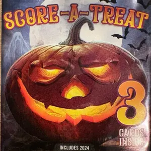 Score-A-Treat Panini Football Cards. 5 cards per pack