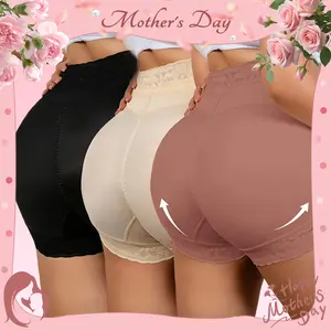 BBEUU 3PC High Waist Shapewear Panty with Anti-Slip Silicone Band - Stretchy Breathable & Seamless Tummy Control Butt Lifting for Everyday Confidence Women's Basic Minimalist Multi Colors 3Pcs Leg