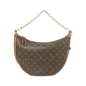 Pre-owned Louis Vuitton Canvas Shoulder Bags Loop Hobo Monogram Shoulder Bag