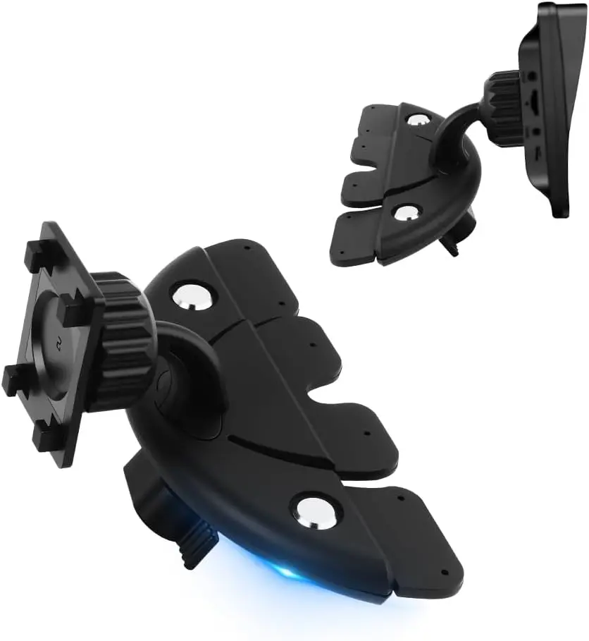 Adjustable Universal Mounting Bracket with Ball Joint, Heavy Duty Black Mount Holder, Multi-Angle Adjustable Support Bracket with Secure Mounting Base for DIY Projects & Equipment Accessories