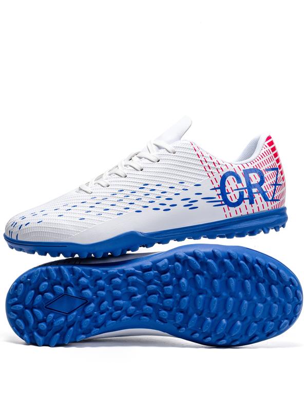 Professional Men's TF Soccer Shoes, Anti-Slip Wear-Resistant Outdoor Sports Training Boots, Comfortable Breathable Artificial Grass Cleats, Football Field Boots