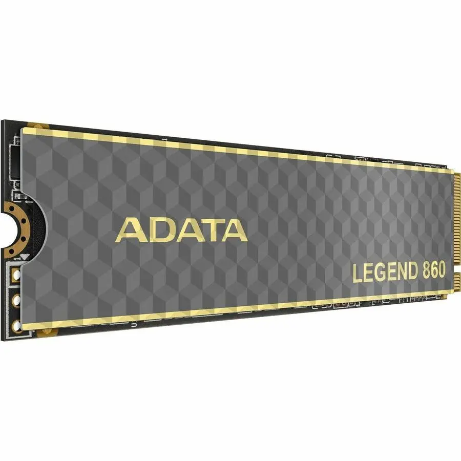 Adata LEGEND 860 SLEG-860-1000GCS 1000 GB Solid State Drive M.2 2280 Internal PCI Express NVMe PCI Express NVMe 4.0 x4
