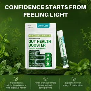 【Upgraded】DrBioCare Gut & Colon Support – Supports Digestion, Nutrient Absorption & Healthy Bowel Regularity