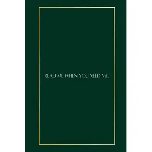 Read Me When You Need Me.