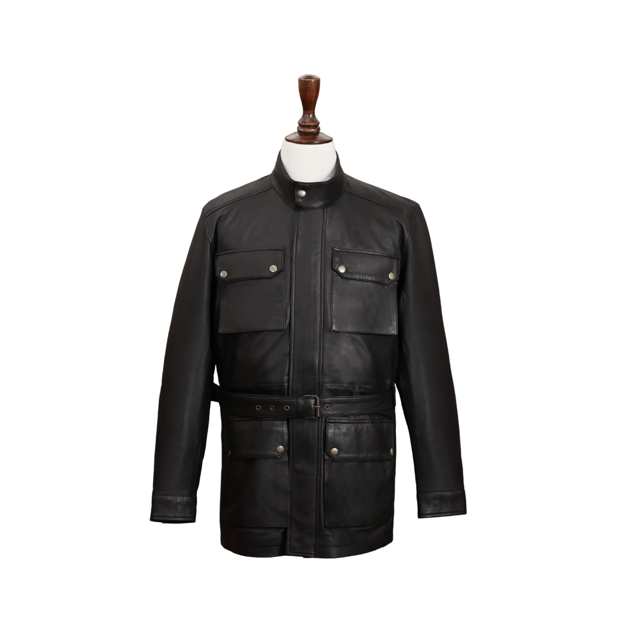 UrbanPelle - Crusader Leather Jacket - Field Jacket - Fashion and Style