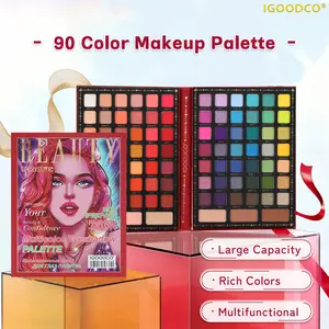 IGOODCO (model: IG3034) High gloss matte birthday gift multicolor makeup eye shadow plate