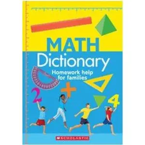 USED Book - Math Dictionary Homework Help for Families by Judith De Klerk (Paperback)