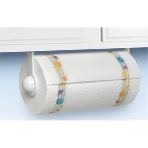 White Wall Mount Paper Towel Holder