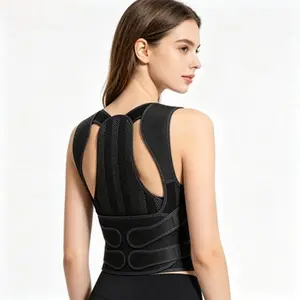 Full Back Support Posture Supporter, Adjustable for Men and Women