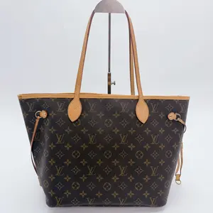 Pre-owned Louis Vuitton monogram canvas tote bag, Neverfull, MM size