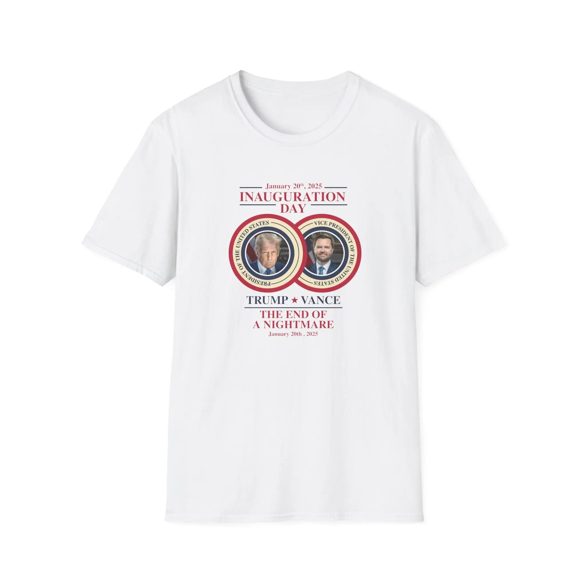 Inauguration Day January 20, 2025, Trump - Vance T-Shirt