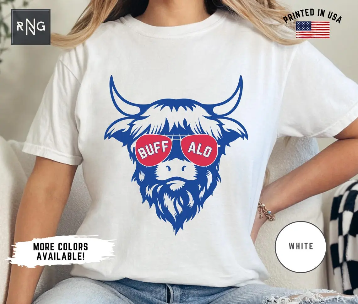 Comfort Color Buffalo Football, Buffalo Football T-shirt