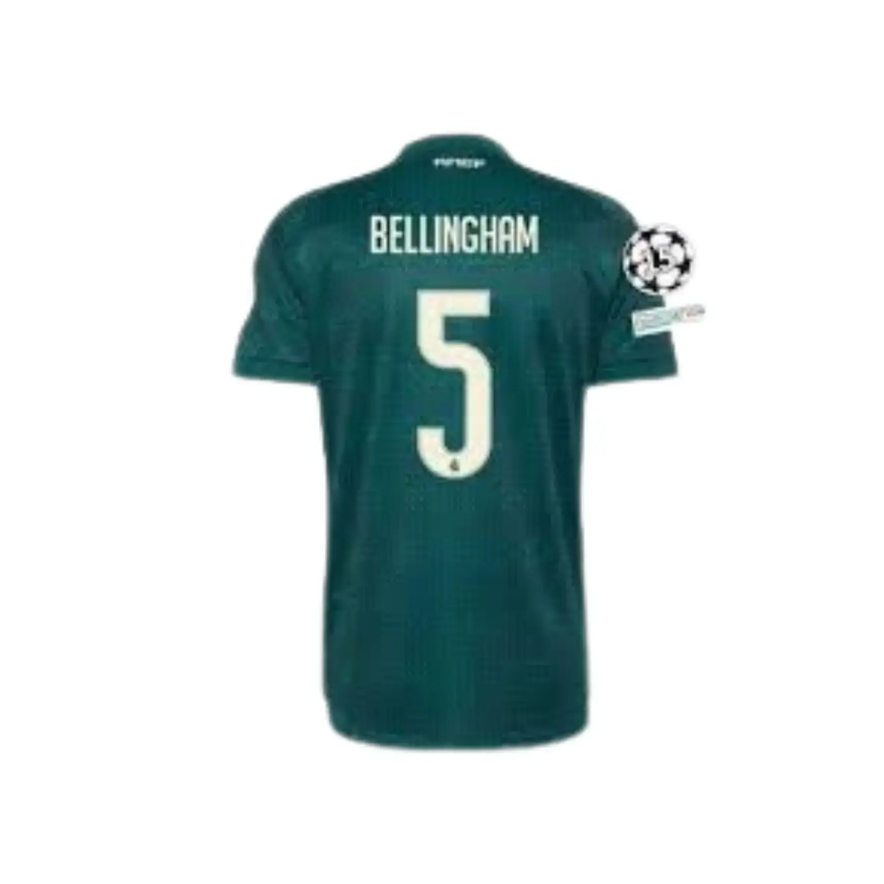 Classic #5 Green Soccer Jersey – Short Sleeve Football Shirt, Moisture-Wicking Polyester Sportswear