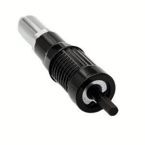 Portable Electric Rivet Nut Gun Adapter, Drill Bit Adapter, Practical Tool Accessory, Hardware, Compact Design, Easy Head Replacement, Hand Tools