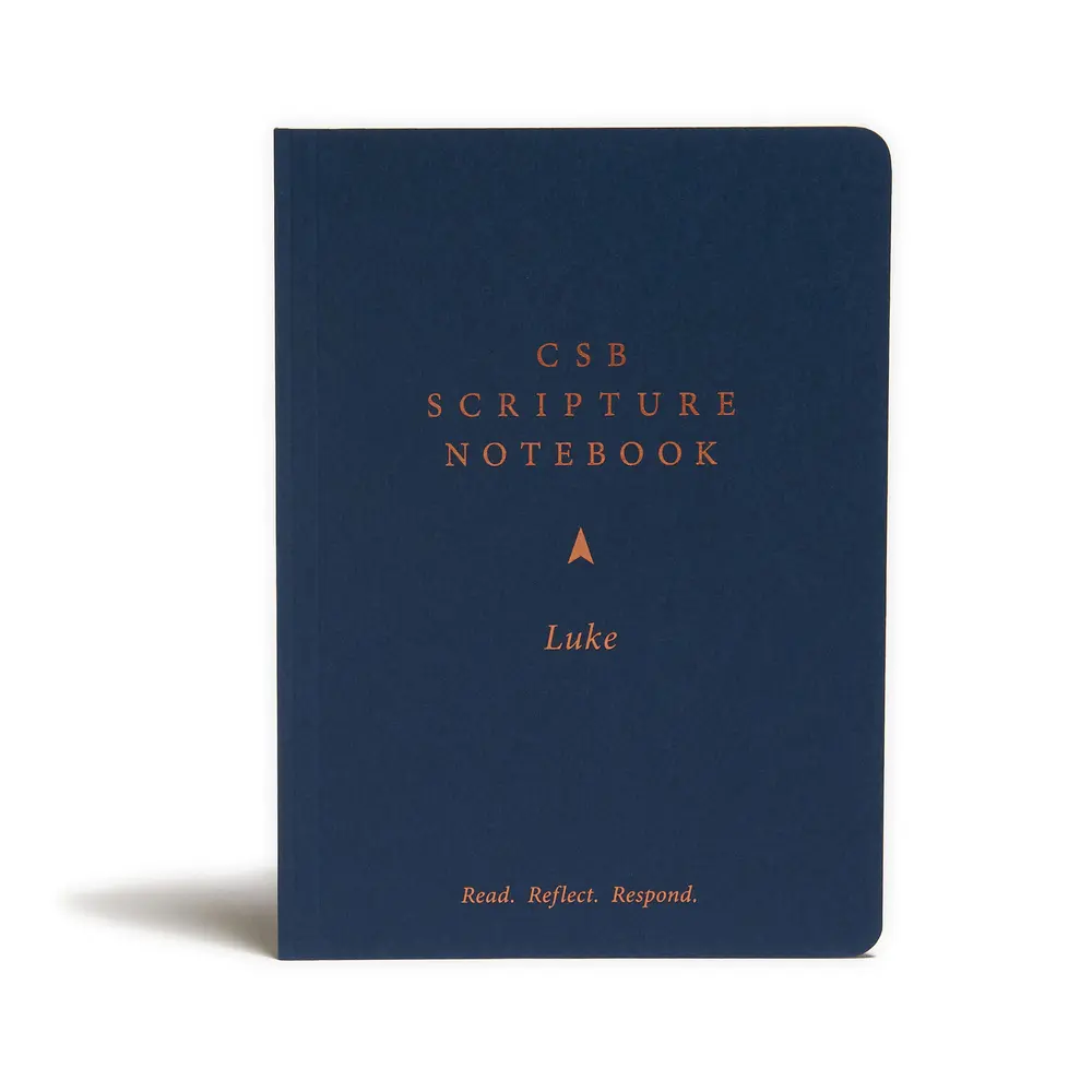 USED-CSB Scripture Notebook, Luke: Read. Reflect. Respond. by Csb Bibles by Holman (Paperback)