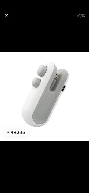 Mini Bag Sealer Portable Heat Sealer for Chips Snacks & Food Storage Compact & Easy to Use