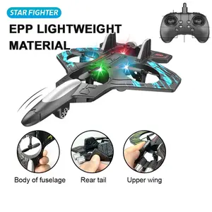 ZY-905 remote control jet plane equipped with 4 propellers is easy to use