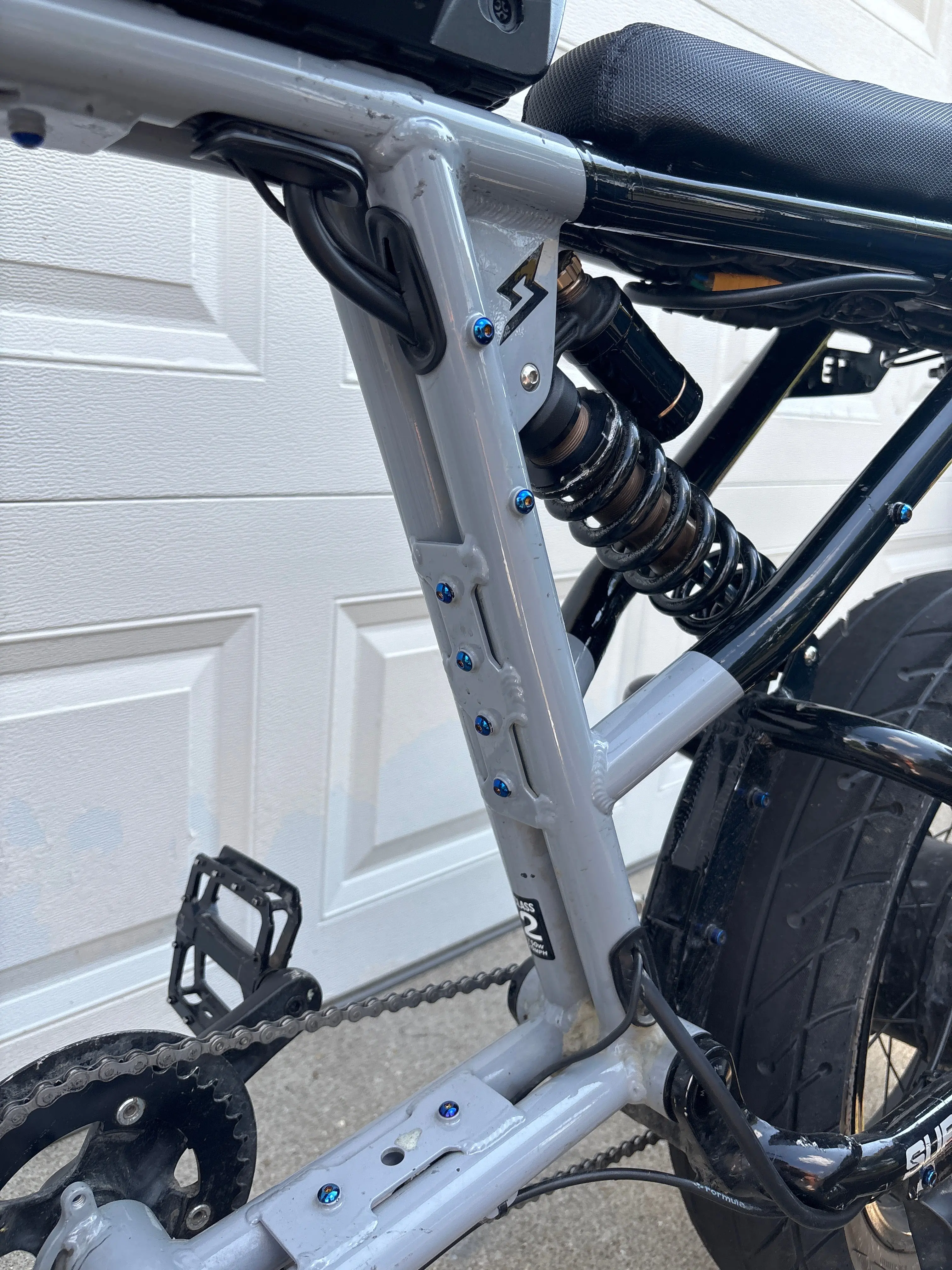 Super 73 Titanium Bolt Frame Kit.