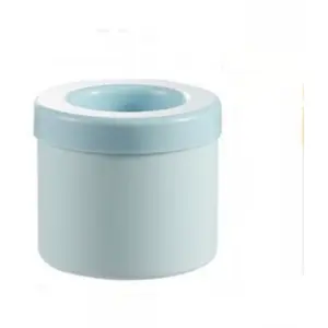 1PCS Ice bucket set with lid, refrigerator ice maker mold, easy-to-remove silicone ice tray for cocktails, whiskey, coffee