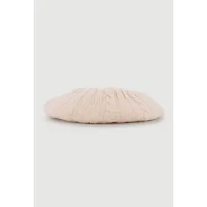 Solid Cable Knit Beret