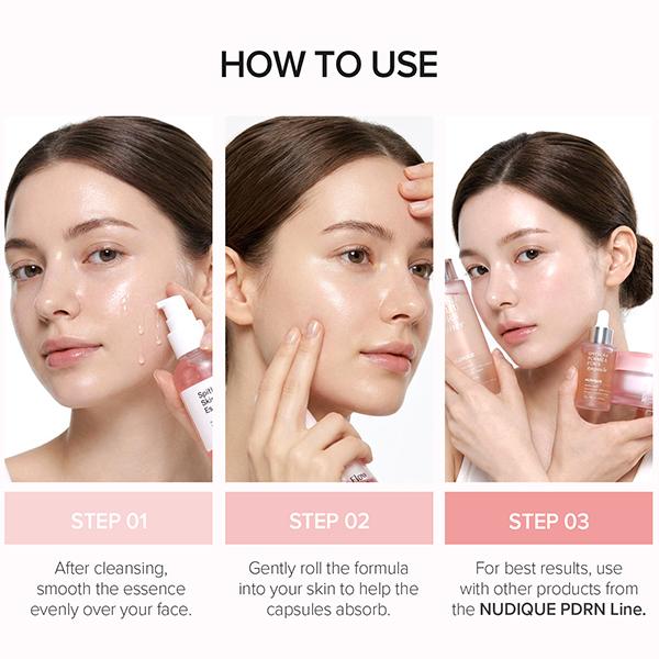 [NUDIQUE] SPITHERA Skin Flow Essence (50mL / 1.69 fl oz) | Advanced Liposome Tech for Deep Firming | PDRN + Collagen + Peptide Synergy