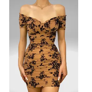Stand Out Dress (CAMEL)