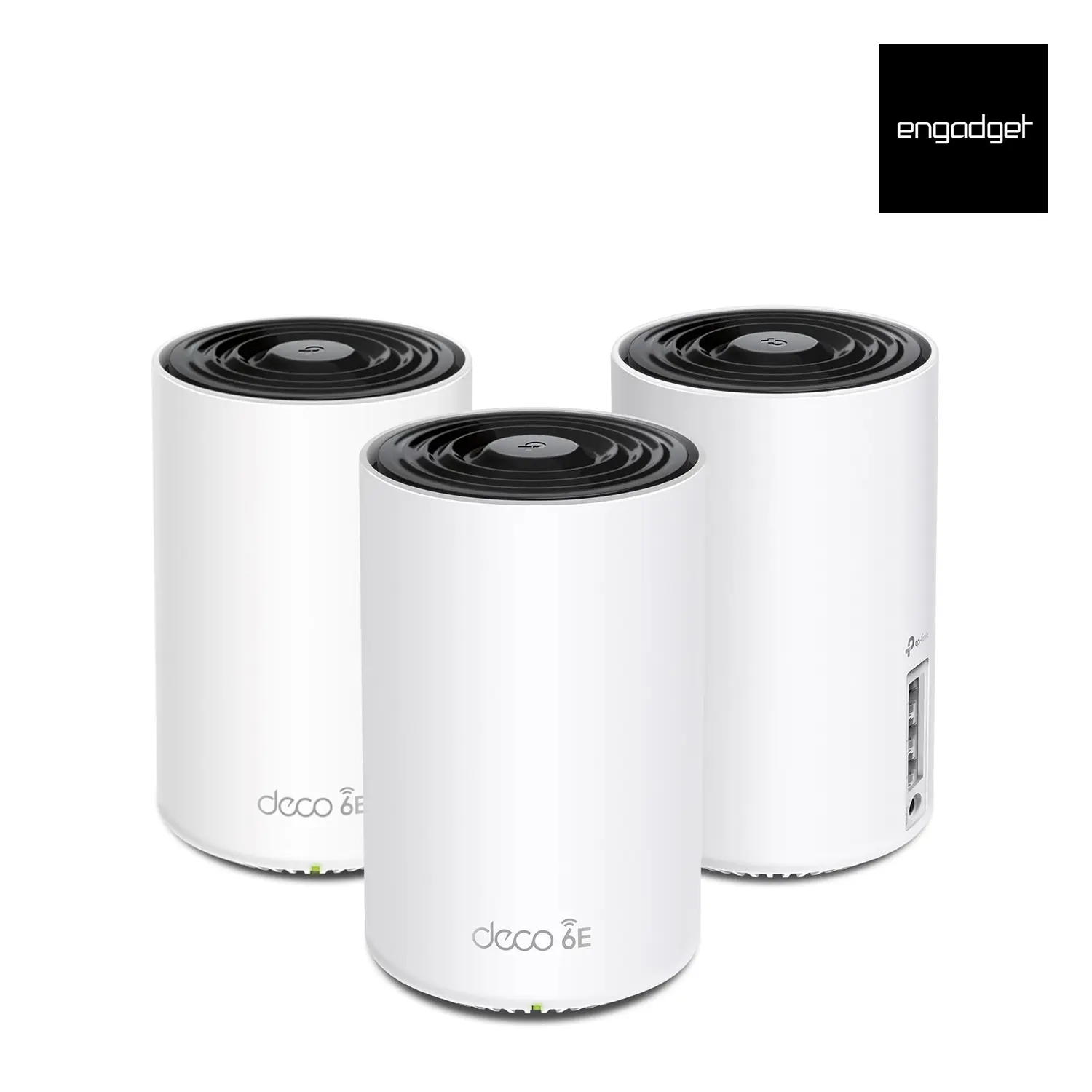 TP-Link Deco XE75 (3-pack) Wi-Fi 6E Tri-Band AXE5400 Mesh System – 7200 Sq.Ft Coverage, AI-Driven Mesh, 6GHz Band, Engadget Rated Best Mesh for Most People, Replaces WiFi Router and Extender