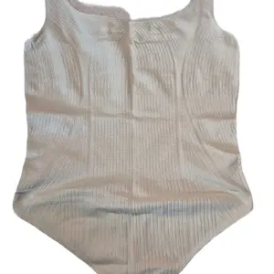 Light Tan Thong Bodysuit Shapewear Large See Photos And Description