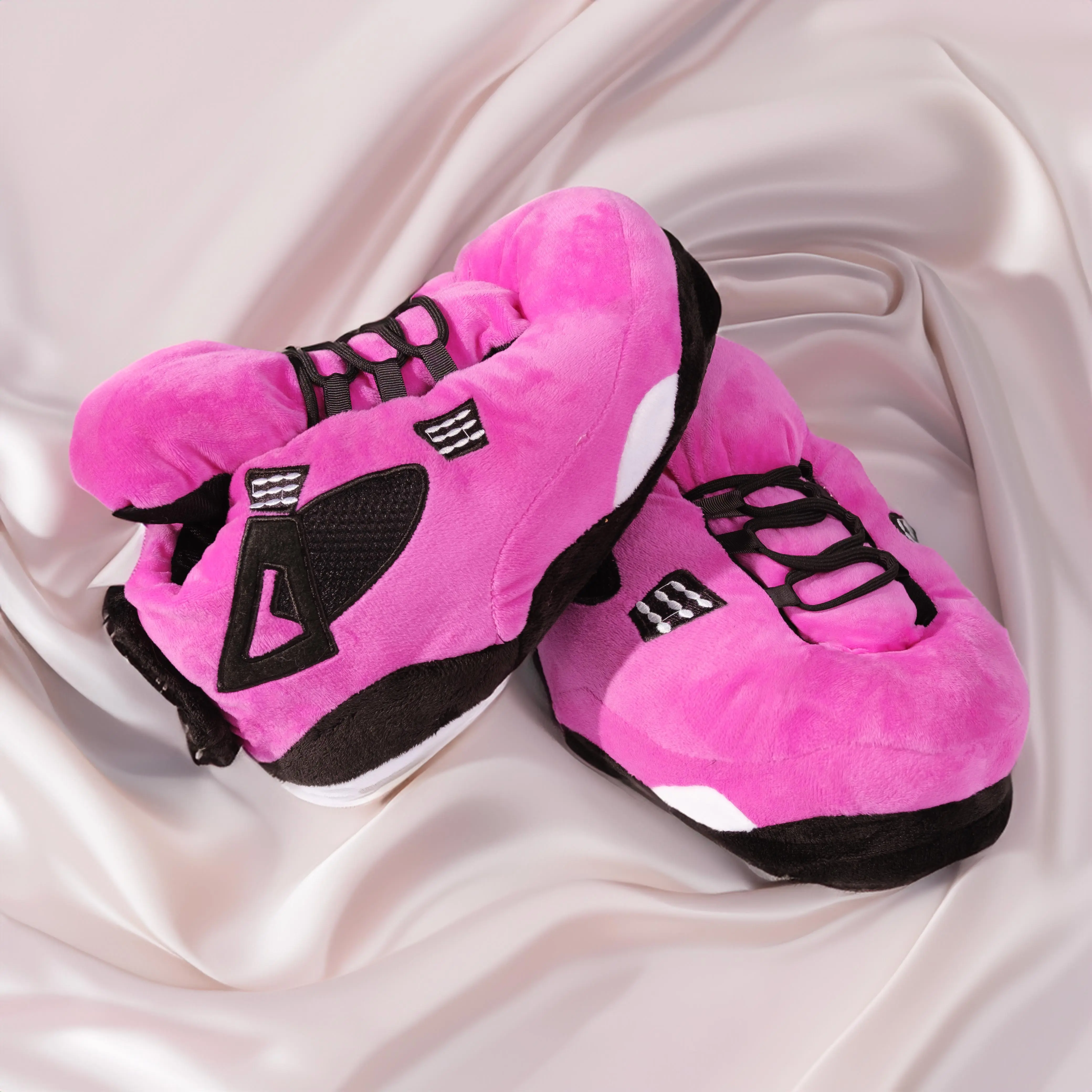 Women's Warm Sneaker Slippers, Fashionable Soft Comfortable Home Shoes, One Size Fits US 6-12 Footwear