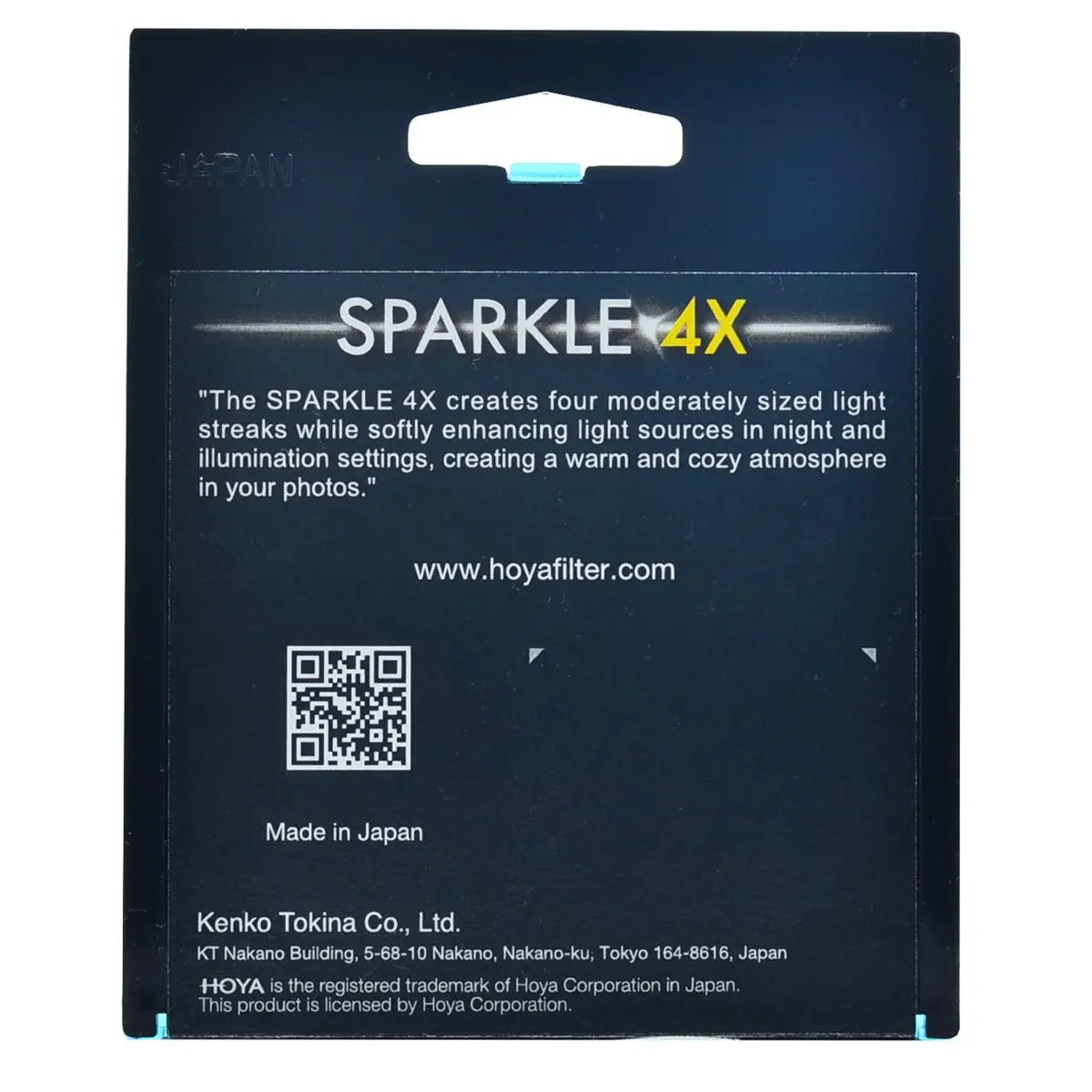 Hoya 58mm Sparkle 4x Multi-Coated Glass Filter