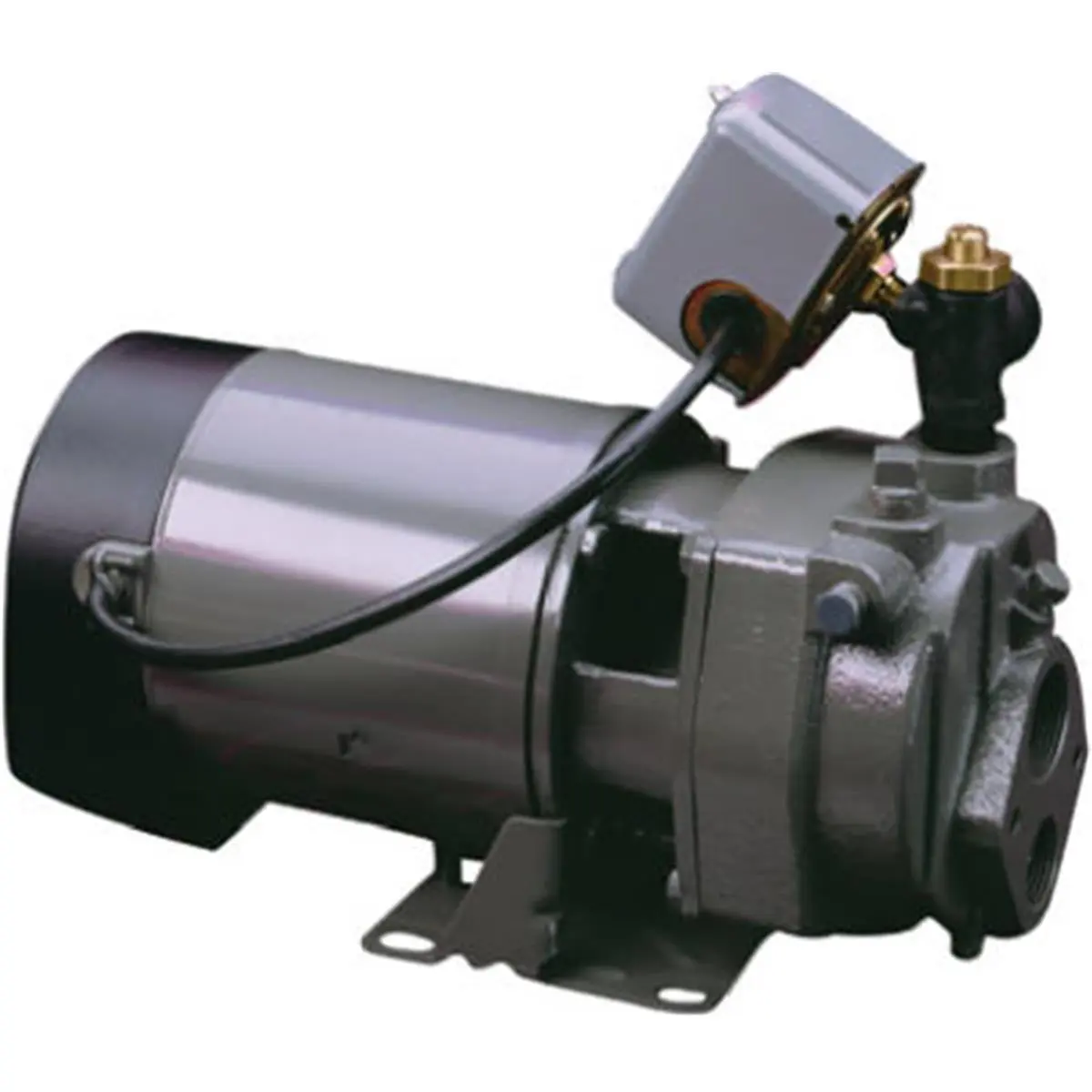 212 MAIN Convertible Cast Iron Deep Well Jet Pump - Flint & Walling-Star Water JHUO7 Model, 0.75 Hp, Thermal Guard, Pressure Switch (Boating, Water Sports)