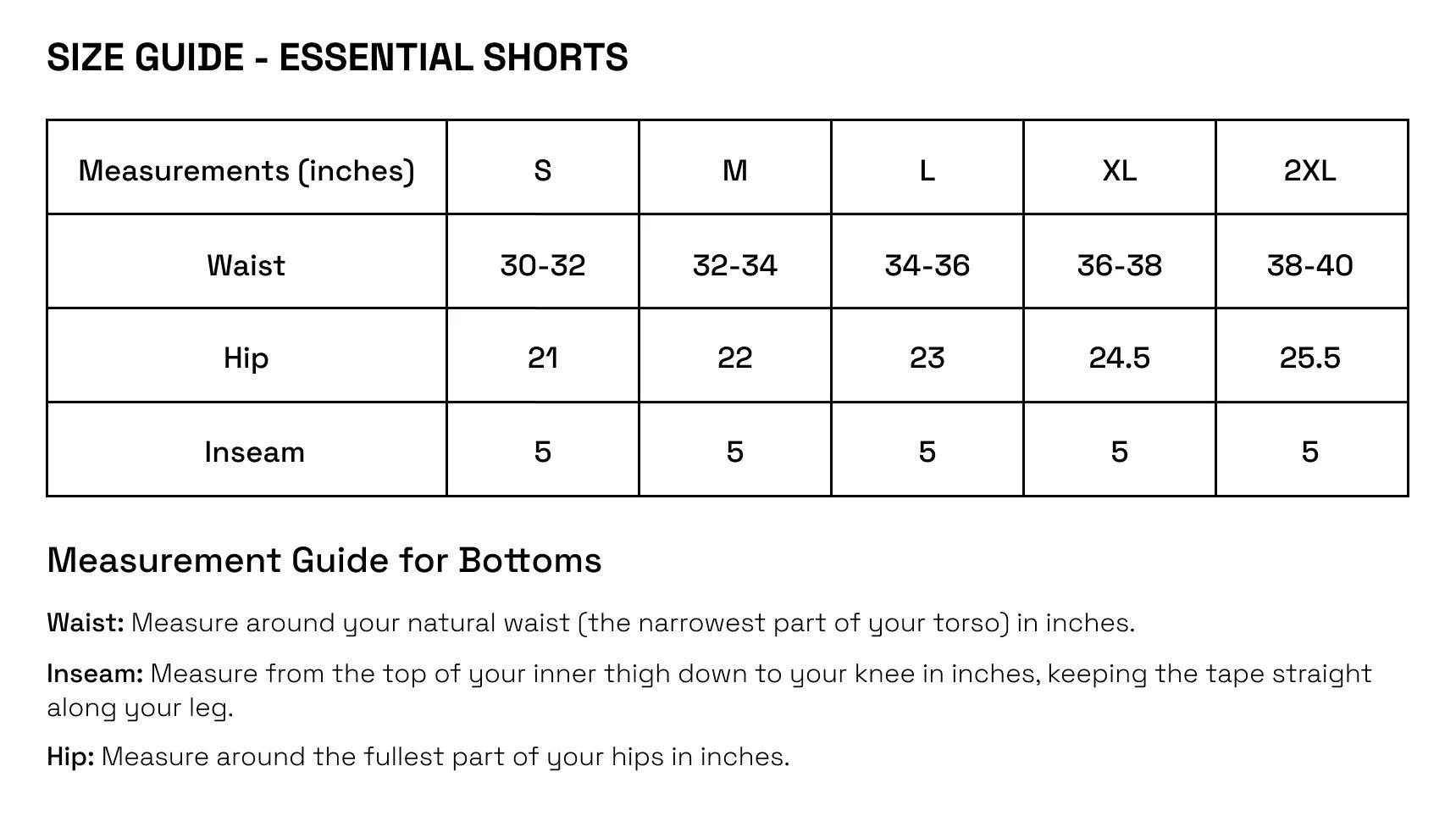 Haus Essential Shorts - 5" Inseam