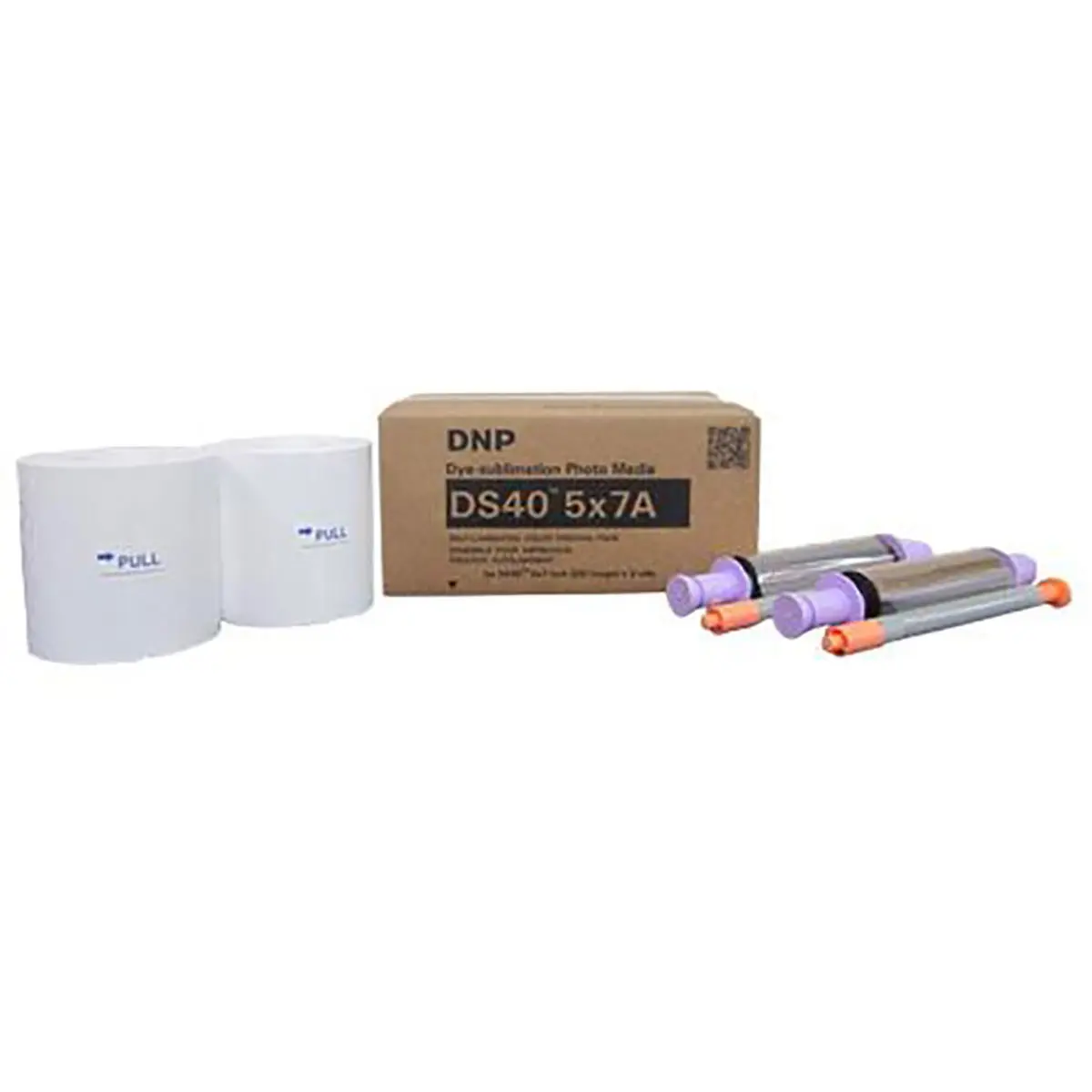DNP DS40 5x7" Dyesub Printer Paper, 400 Glossy Prints