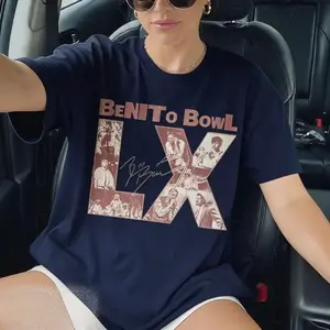 Unisex Bad Benito Shirt, Benito Half Time Bowl 2026 # Bunnyy T-Shirt, Benito Bowl Merch, Music Concert Gifts, Puerto Rico Shirt, # Bunnyy Fans Gift, Latin Music,  Tee, Gift for her L2t shirts for women vintage graphic tees women's t shirts