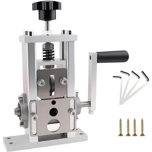 Esokoya Wire Stripper Machine, Copper Wire Strippring Machine With Drill- for Strippring 0.06"-1" , Wire Peeler Machine for Copper Recycling, Manual Wire Strippr Tool for Strippering Wire